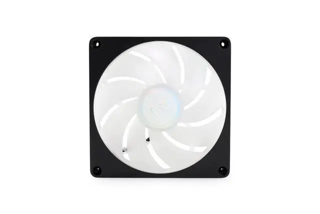 Alt view image 2 of 7 - Alphacool Apex Stealth Metal Aurora Fan 2000rpm Matte Black - 140x140x25mm (13786)