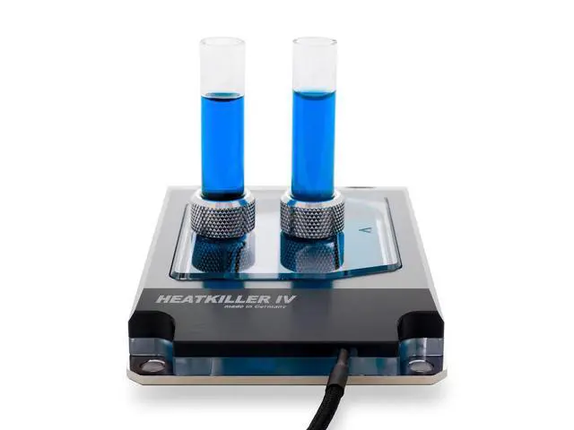 Alt view image 11 of 12 - Watercool HEATKILLER IV PRO CPU Water Block for Threadripper, AMD CPU (Socket sTR4), Acryl Ni / Black