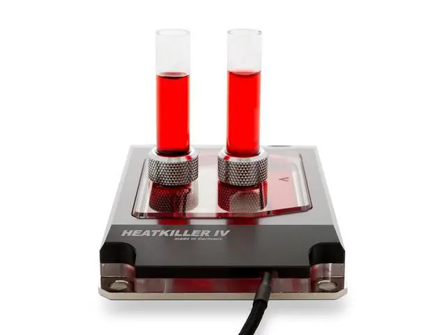 Alt view image 9 of 12 - Watercool HEATKILLER IV PRO CPU Water Block for Threadripper, AMD CPU (Socket sTR4), Acryl Ni / Black