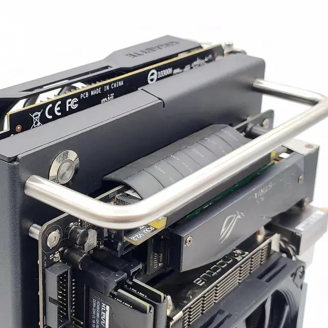 Alt view image 14 of 14 - XWORKS X32 Small Form Factor Open Air Case