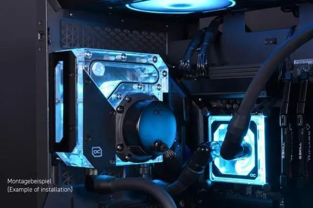 Alt view image 7 of 8 - Alphacool Rise Flat Reservoir DDC - Clear (15075)
