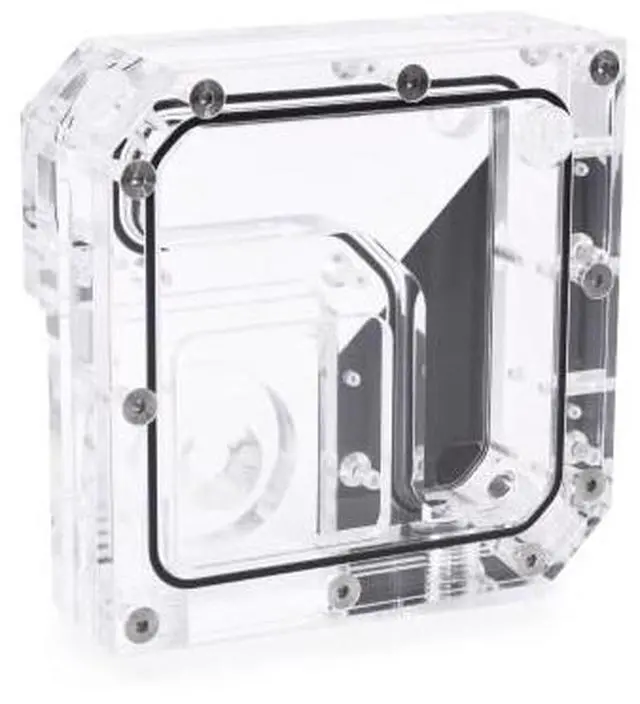 Alt view image 5 of 8 - Alphacool Rise Flat Reservoir DDC - Clear (15075)