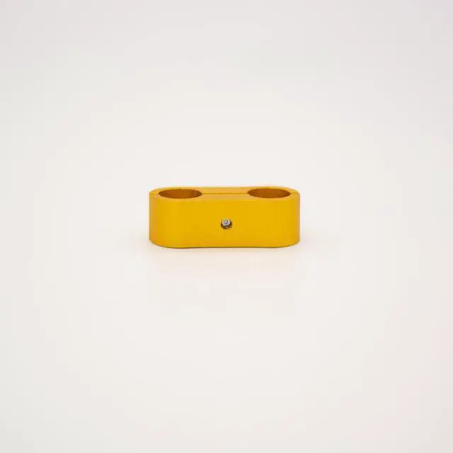 Alt view image 5 of 7 - ModMyMods ModClamp - 11mm (7/16") AN 4 Tubing Management Clamp - Gold (MOD-0342)