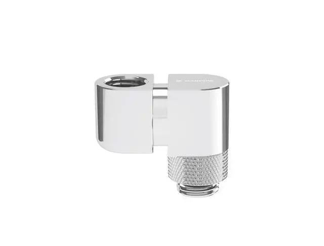 Alt view image 4 of 7 - Barrow G1/4" 360° Rotary 21mm Offset Adapter Fitting - Silver (TX360PX-21-Silver)