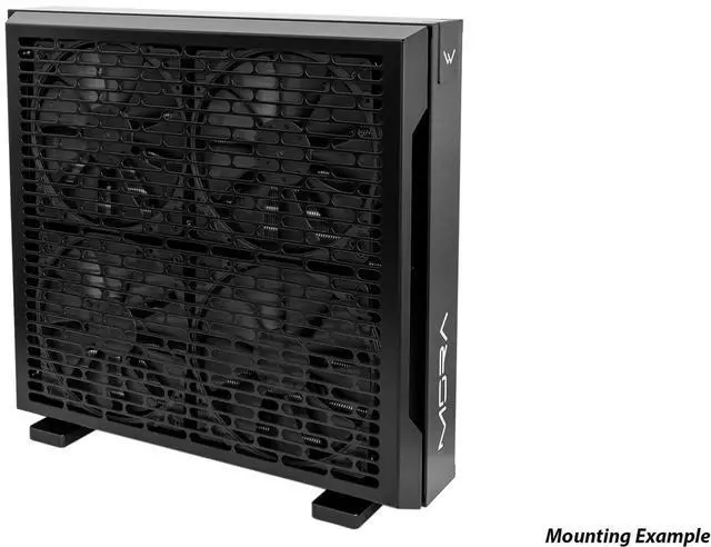 Alt view image 4 of 7 - Watercool MO-RA IV 600 Fan Grill - Black (26610)