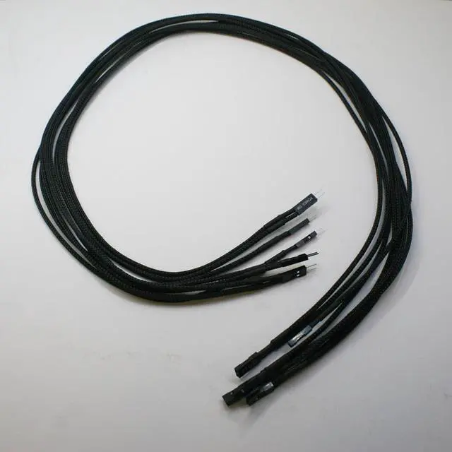Alt view image 5 of 6 - Darkside XL Front Panel I/O Connection Kit - Black (DS-IO27-BLK)