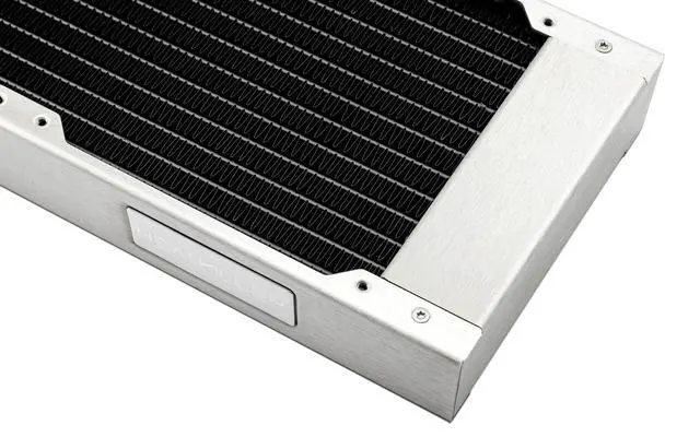 Alt view image 3 of 6 - Watercool HEATKILLER RAD 240-S Stainless Steel (24109)