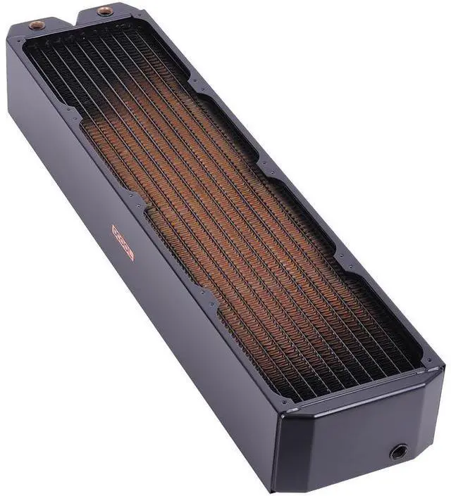 Alt view image 7 of 12 - Alphacool NexXxos Monsta Radiator 560, 140mm x 4, Quad Fan, Black
