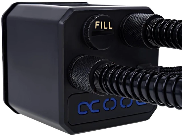 Alt view image 11 of 14 - Alphacool Eisbaer AIO CPU Cooler with 360mm Radiator
