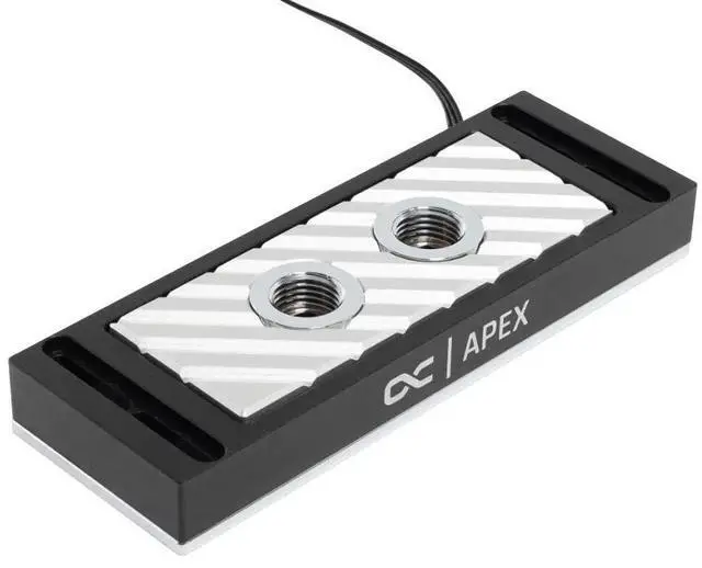 Alt view image 5 of 7 - Alphacool Apex RAM X4 Water Cooler - Silver (13781)