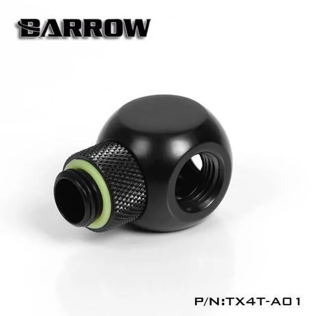 Alt view image 6 of 7 - Barrow G1/4" 4-way Ball Fitting, Rotary, Black