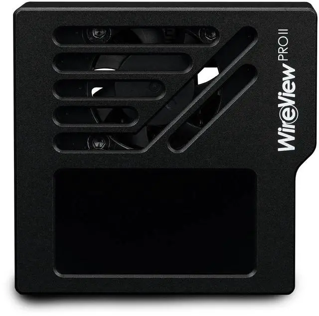 Alt view image 10 of 14 - Thermal Grizzly TG-WV-P2-H19R WireView Pro II GPU monitor Reversed TFT-IPS display 90° cable routing 12VHPWR GPU- Black