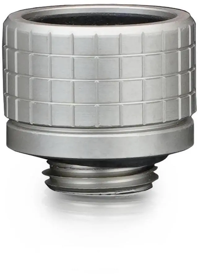 Alt view image 3 of 7 - Thermal Grizzly DeltaMate 16mm HardTube Compression Fitting - HT16 - Matt Nickel, G1/4, Brass (TG-DM-FIT-0202)