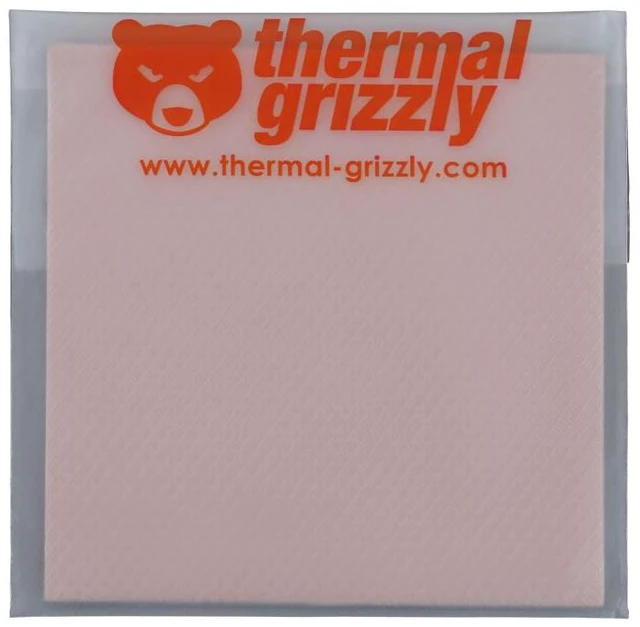 Alt view image 4 of 8 - Thermal Grizzly Minus Pad 8 - 100x 100x 0.5 mm, Pink (TG-MP8-100-100-05-1R)