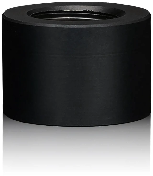 Alt view image 3 of 8 - Thermal Grizzly DeltaMate 14mm Female to Female Extender Fitting - FF14 - Black, G1/4, Brass (TG-DM-FIT-0013)