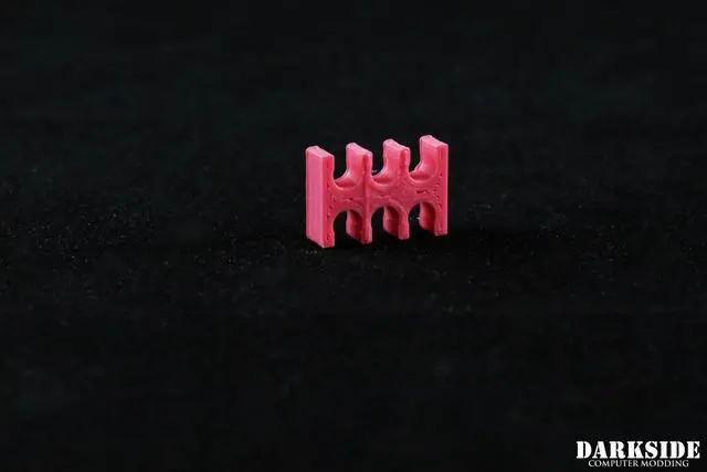 Alt view image 4 of 7 - Darkside 6-Pin Cable Management Holder - Pink (3DS-0094)