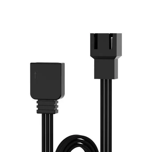 Alt view image 4 of 7 - Barrow 5V Aurora Motherboard & Lighting Control Connection Cable - 100mm (ZBDZJX-5M)