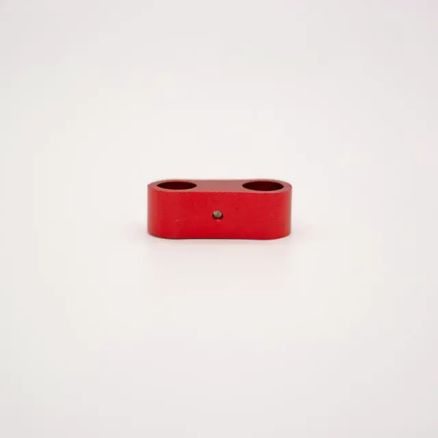 Alt view image 4 of 7 - ModMyMods ModClamp - 11mm (7/16") AN 4 Tubing Management Clamp - Red (MOD-0330)