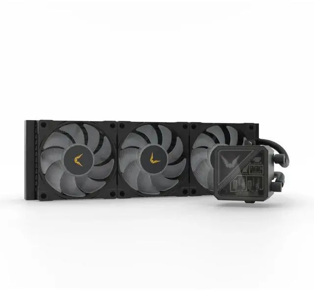 Alt view image 2 of 7 - Valkyrie V360 Lite ARGB All-in-One CPU Liquid Cooler - Black (VK-AIOVL360B)