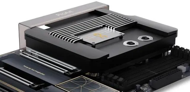 Alt view image 4 of 7 - Alphacool Apex Monoblock for ASUS PROART X870E-Creator WiFi Motherboard (14684)