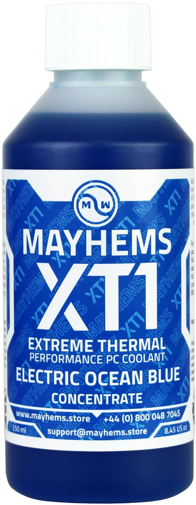 Alt view image 5 of 10 - Mayhems XT-1 Nuke PC Coolant Concentrate, 250mL, UV Blue