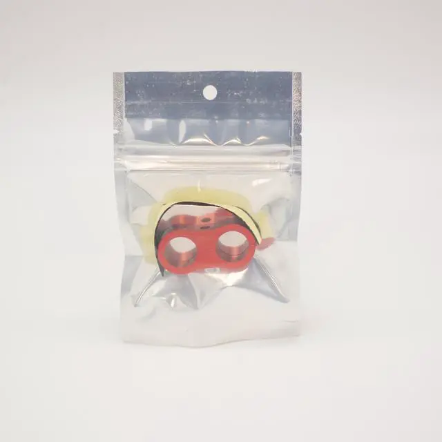 Alt view image 2 of 7 - ModMyMods ModClamp - 19mm (3/4") AN 10 Tubing Management Clamp - Red (MOD-0333)