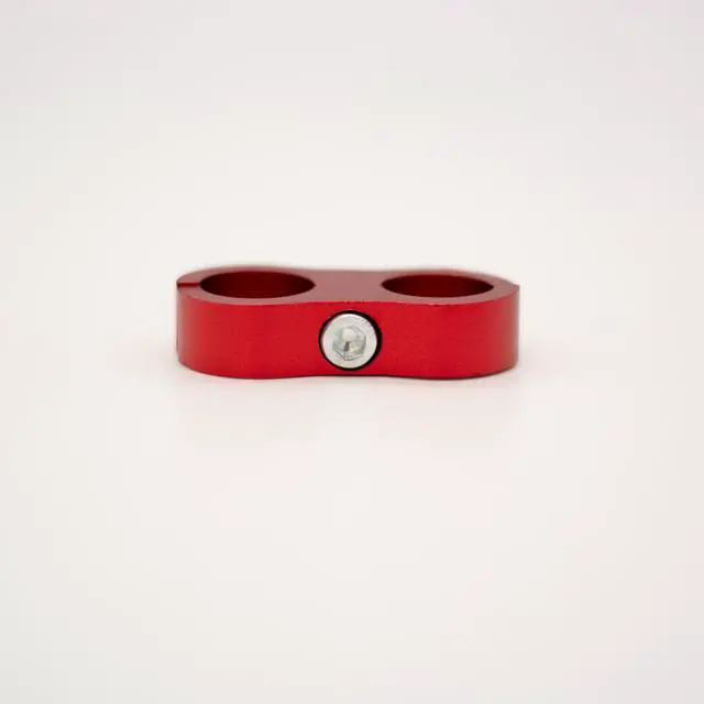 Alt view image 5 of 7 - ModMyMods ModClamp - 19mm (3/4") AN 10 Tubing Management Clamp - Red (MOD-0333)