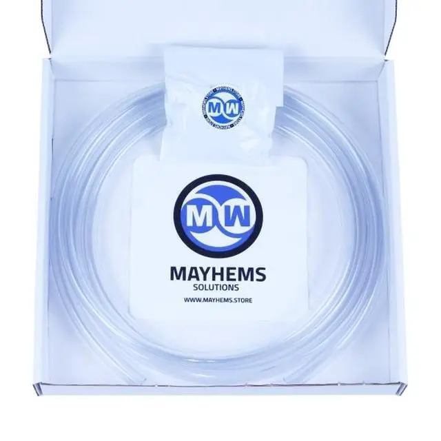 Alt view image 3 of 7 - Mayhems Soft Tubing - Hyper Clarity PVC - 13/10mm - 3m Retail Box (MSTHC10133M)