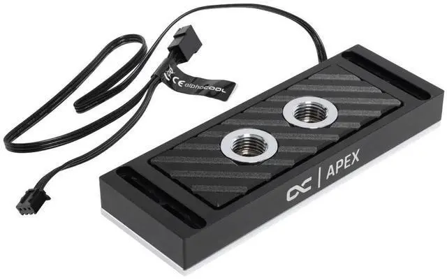 Alt view image 5 of 13 - Alphacool Apex RAM X4 Water Cooler - Black (14000)