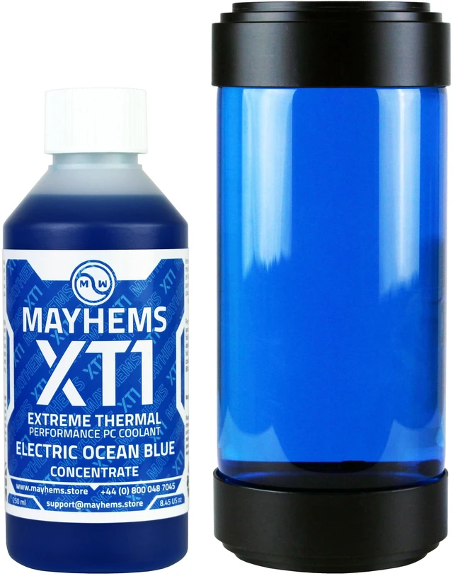 Alt view image 8 of 10 - Mayhems XT-1 Nuke PC Coolant Concentrate, 250mL, UV Blue