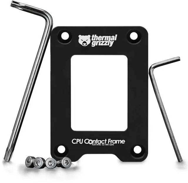 Alt view image 11 of 14 - Thermal Grizzly - CPU Contact Frame Intel 13th & 14th Generation - for Optimized CPU Contact Pressure to Improve The Cooling Performance - Easy Install