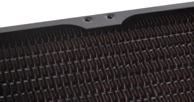 Alt view image 4 of 7 - Alphacool NexXxoS HPE-60 Full Copper X-Flow 80mm Quad Radiator (14374)