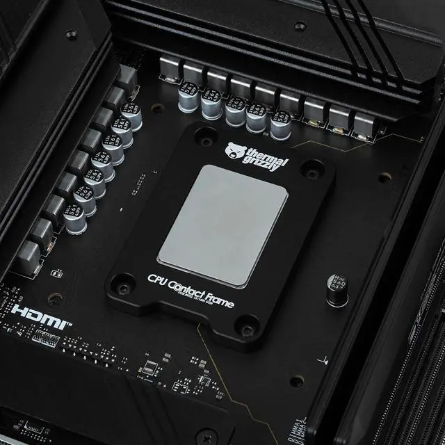 Alt view image 13 of 14 - Thermal Grizzly - CPU Contact Frame Intel 13th & 14th Generation - for Optimized CPU Contact Pressure to Improve The Cooling Performance - Easy Install