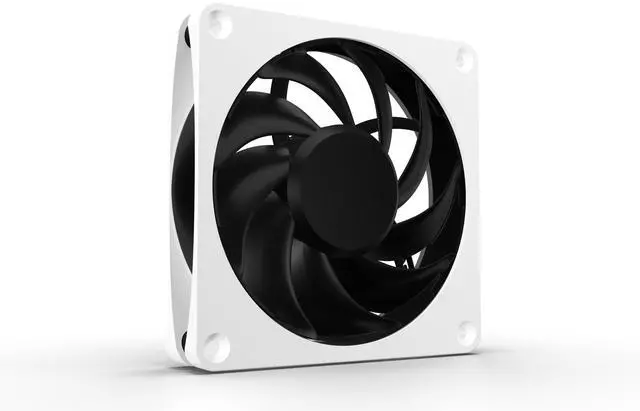 Alt view image 3 of 7 - Alphacool Apex Stealth Metal Fan 3000rpm White - 120x120x25mm (13825)
