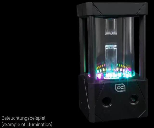 Alt view image 3 of 7 - Alphacool Eisbecher Aurora D5 Acetal/Glass - 150mm incl. Alphacool VPP Apex D5 (13327)