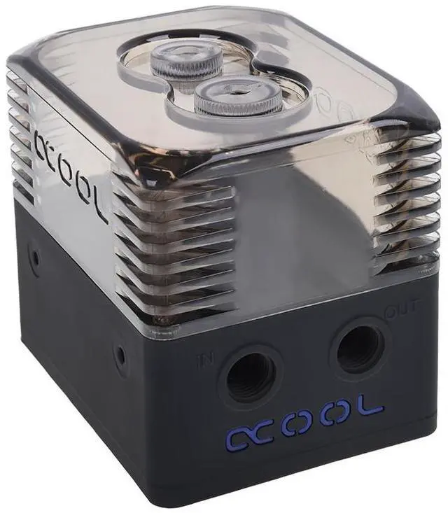 Alt view image 18 of 20 - Alphacool Eisstation Reservoir and DC-LT 2600 Ultra pump