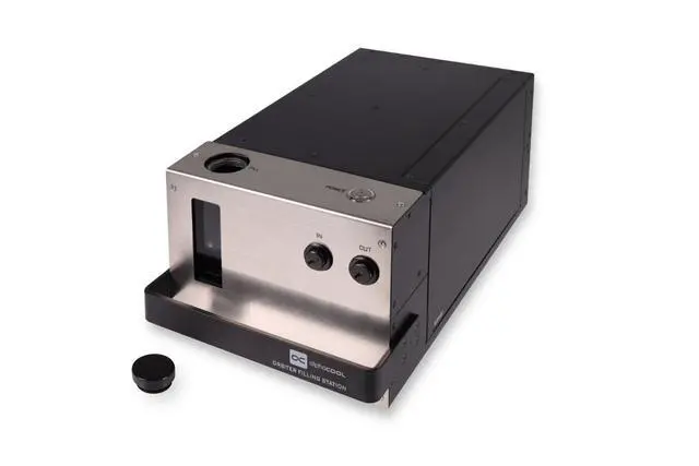 Alt view image 4 of 7 - Alphacool ES Orbiter Filling Station (13093)