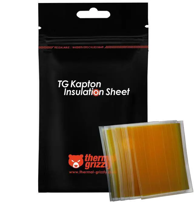Alt view image 5 of 7 - Thermal Grizzly Kapton Insulation Sheet (TG-KIS-10-60-50)