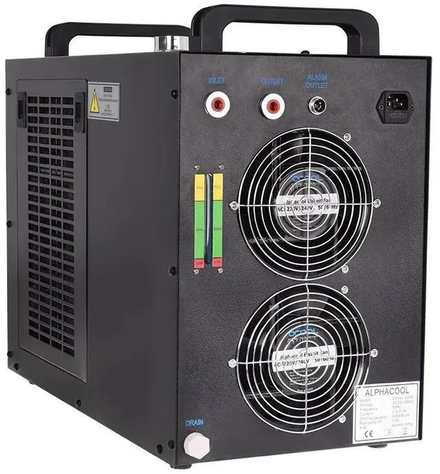 Alt view image 6 of 7 - Alphacool Eiszeit 2000 Chiller - Black 110-120V / 60hz (5100104)