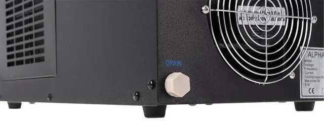 Alt view image 4 of 7 - Alphacool Eiszeit 2000 Chiller - Black 110-120V / 60hz (5100104)