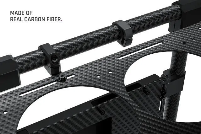 Alt view image 7 of 7 - Alphacool Apex Pro Skeleton Carbon Case (13758)