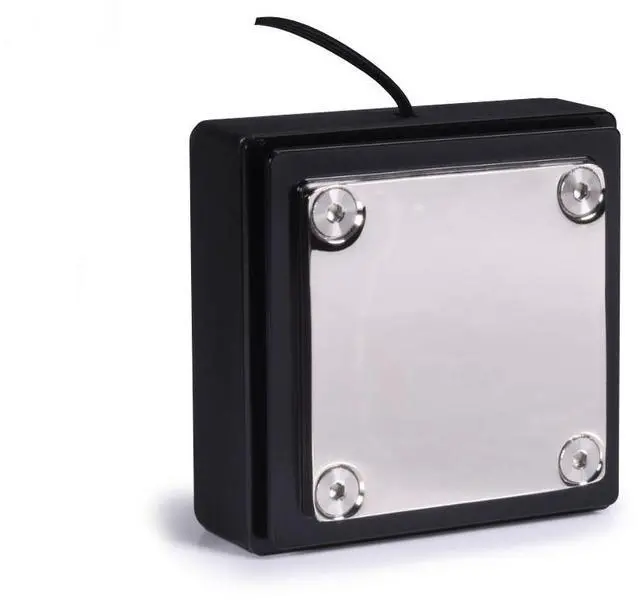 Alt view image 4 of 8 - Alphacool Eisblock XPX Aurora Edge - Full Brass Black Digital RGB CPU Water Block, G1/4, Nickel Plated Copper (13082)