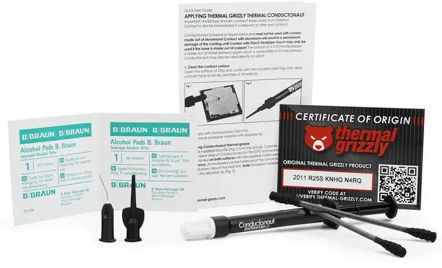Alt view image 13 of 13 - Thermal Grizzly TG-CE-005-R Conductonaut extreme - 5 g