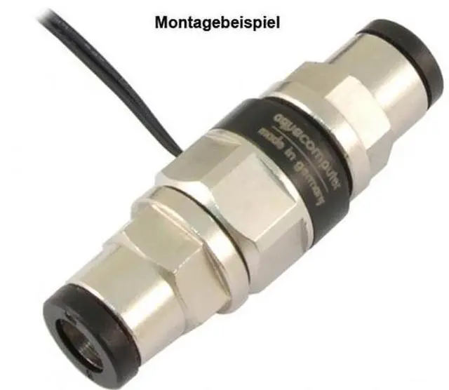 Alt view image 5 of 6 - Aquacomputer G1/4" Inline Temperature Sensor, Female to Female
