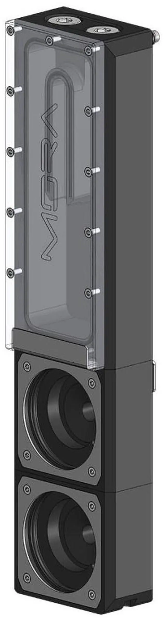 Alt view image 2 of 7 - Watercool MO-RA IV Tank D5 Expansion (26055)