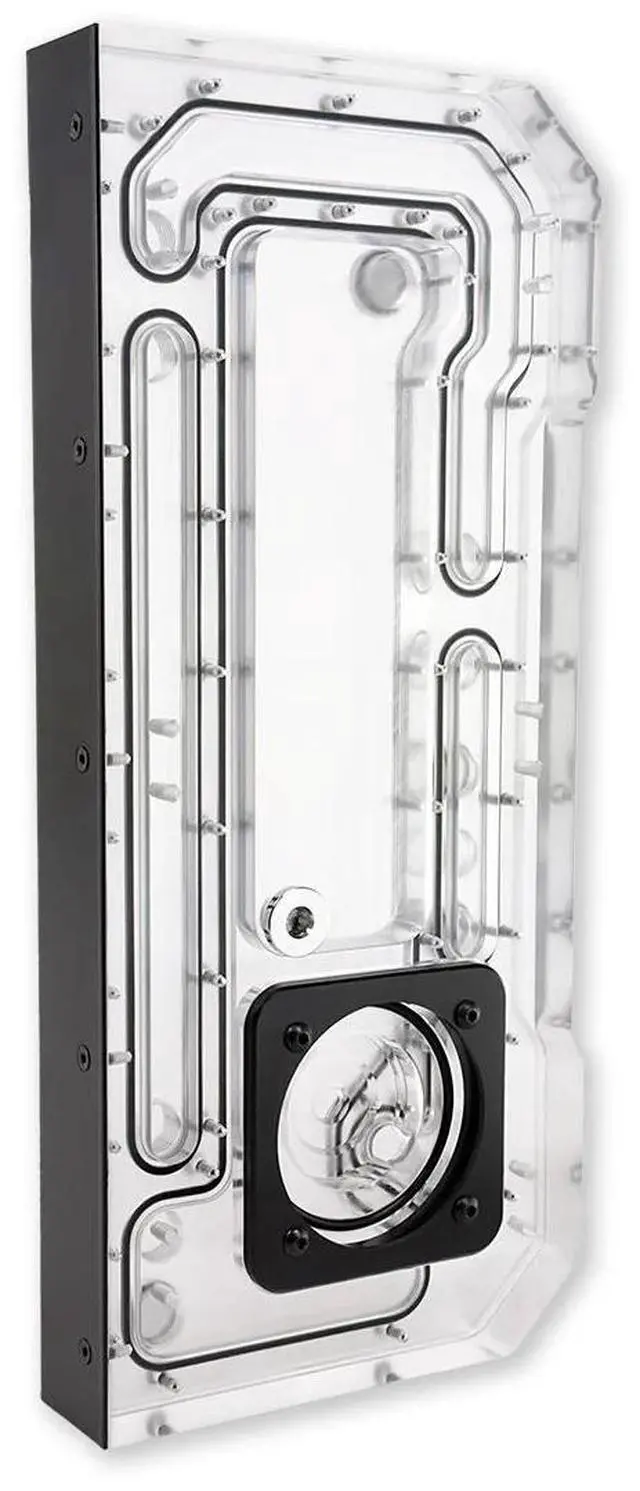 Alt view image 6 of 7 - Stealkey Customs Crossflow II D-RGB Distroplate for Lian Li PC-O11 EVO RGB (SW10156)