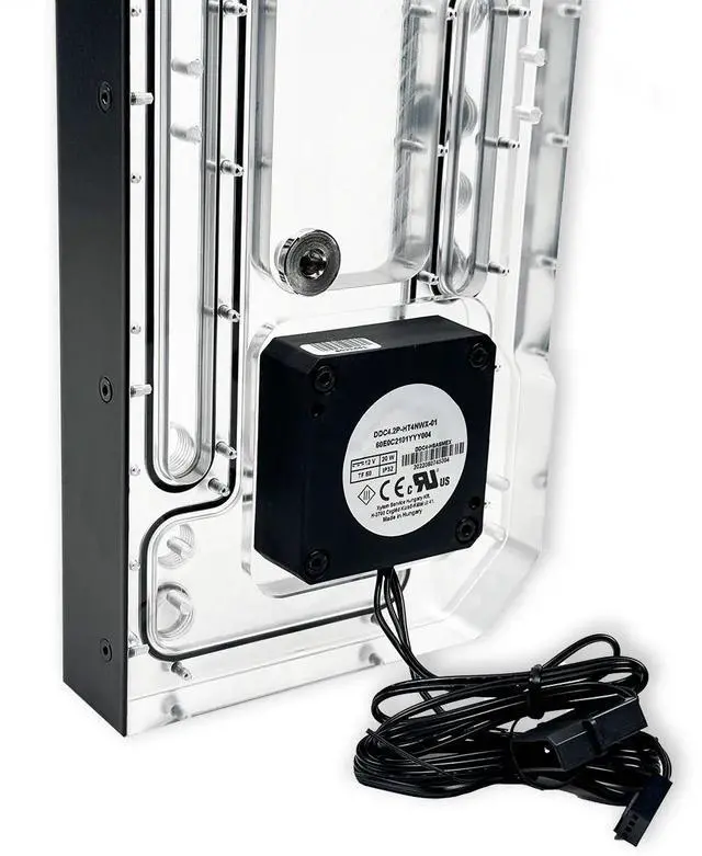 Alt view image 3 of 7 - Stealkey Customs Crossflow II D-RGB Distroplate for Lian Li PC-O11 EVO RGB (SW10156)