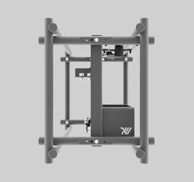 Alt view image 4 of 7 - XWORKS 70 xFrame Small Form Factor Open Air Case (XWK-0002)