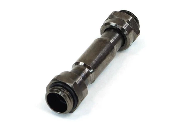 Alt view image 7 of 9 - Phobya Variable Length SLI/Crossfire Fitting, 2 Slot, Black Nickel
