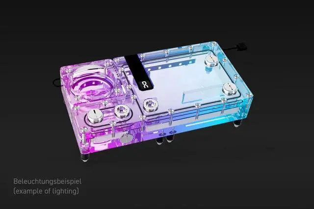 Alt view image 3 of 7 - Alphacool Core Flat Reservoir 240 Right D5/VPP (15485)